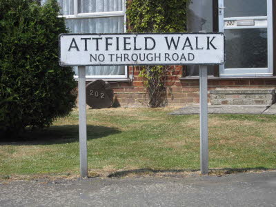 Attfield Walk, Eastbourne, Sussex
